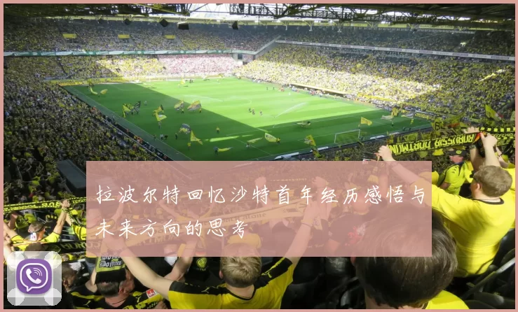 拉波尔特回忆沙特首年经历感悟与未来方向的思考
